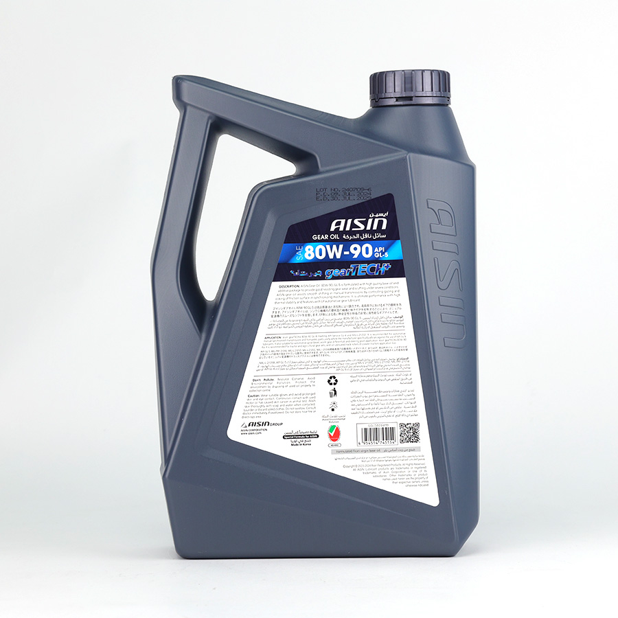 Nhớt Hộp Số Thường Aisin 80W-90 GL-5  4 Lít GSL58094P