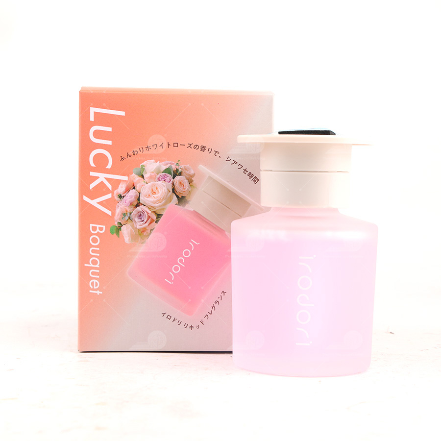 Dầu thơm IRODORI LIQUID FRAGRANCE LUCKY BOUQUET L2094 80ml hồng