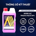 Nước giải nhiệt Aisin (màu hồng/ 1 Lít) Glycol 50% SCPM50A1LPK