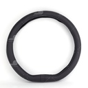 Bao vô lăng CIND PU+TPE kiểu D E011D Size M đen/đen