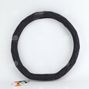 Bao vô lăng CIND  PU+TPE kiểu D Y019D size M đen