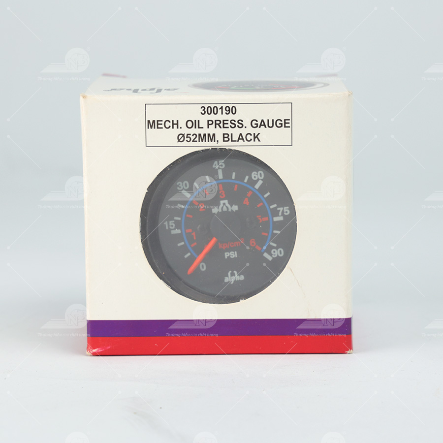Đồng hồ đo dầu (Ấn Độ) 300190 (Mã cũ 300122) 10kg/cm3