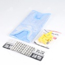 Ghế an toàn cho trẻ em trong xe hơi kiểu ISOFIX QM-701A Đỏ