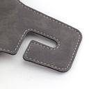 CIND BO-L021 (Xám) Móc treo đôi + đựng ly sau ghế (da)