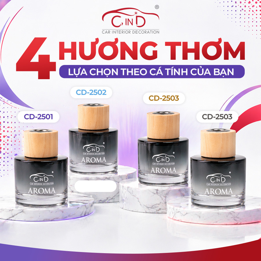 Dầu thơm khử mùi AROMA CIND CD-2501 WHITE MUSK