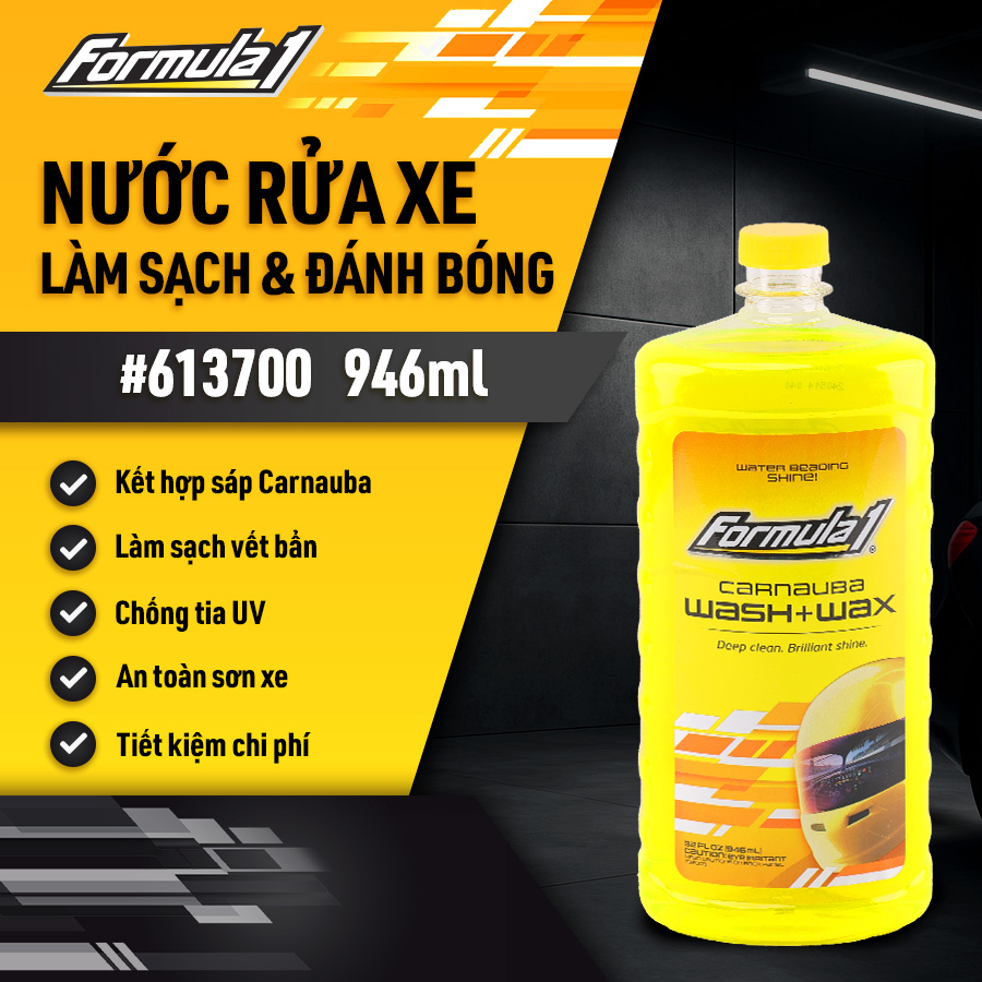 FORMULA 1 WASH & WAX 12/32 OZ. 