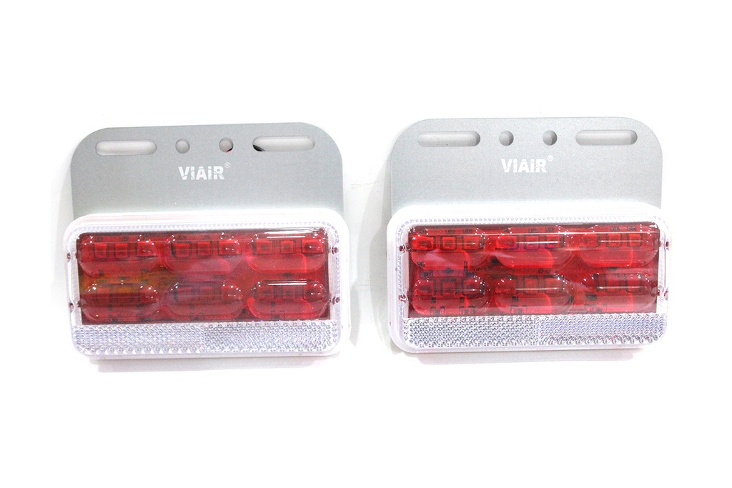 Add LED Side Lamp Viair VI-103-24V 129*101.5*23.5mm 2PCS/SET Red