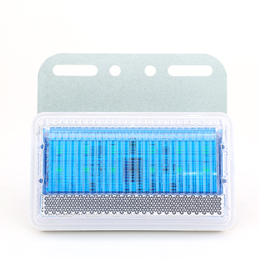 Add LED Side Lamp Viair VI-101-12V 115*100*25mm 2PCS/SET Blue