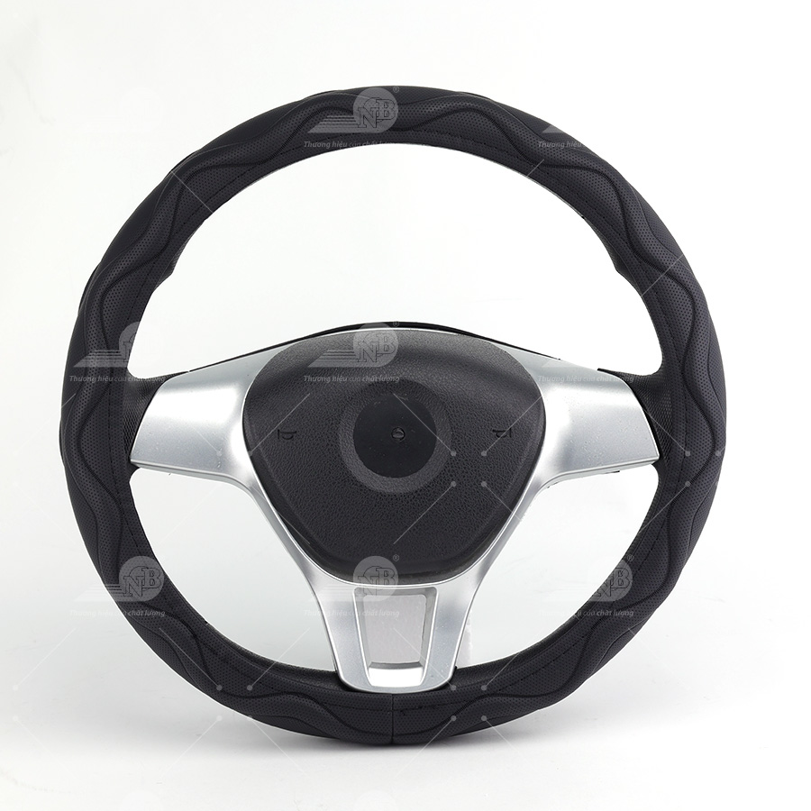 STEERING WHEEL COVER TPE SIZE M CIND Y019 đen