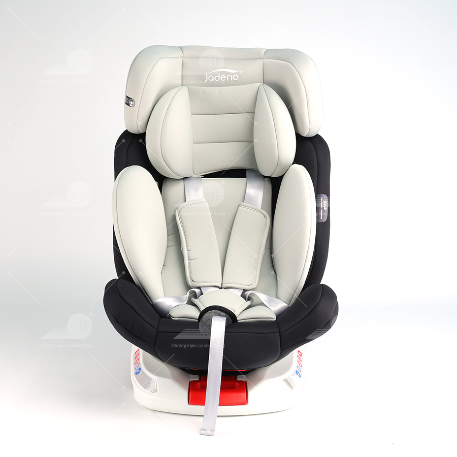 Ghế an toàn cho trẻ em trong xe hơi kiểu ISOFIX xoay 360 độ QM-360A Xám