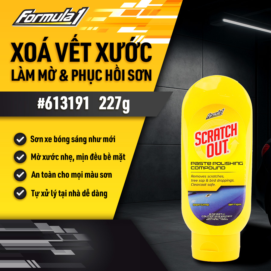 FORMULA 1 SCRATCH OUT PASTE 12/8 OZ.