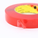 Băng keo hai mặt (đỏ) CLEAR TAPE 24mm*10M