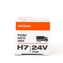 Bóng Halogen Original H7 24V 70W 64215 Hộp giấy Hiệu Osram