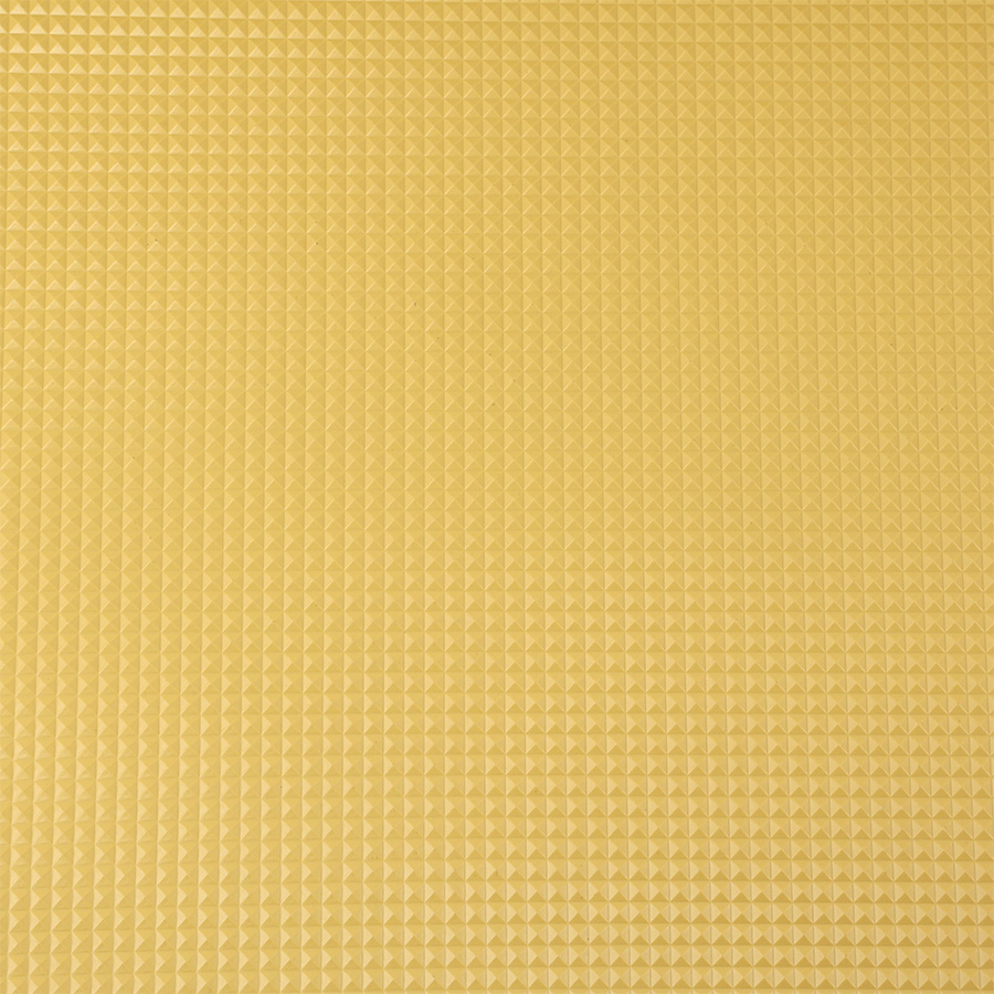 Thảm cuộn 3D hạt lập thể HB009 vàng kem Size 9M*1.2M 