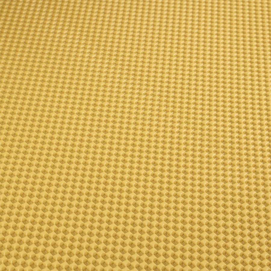 Thảm cuộn 3D hạt vuông nhỏ HB010 vàng kem Size 9M*1.2M 