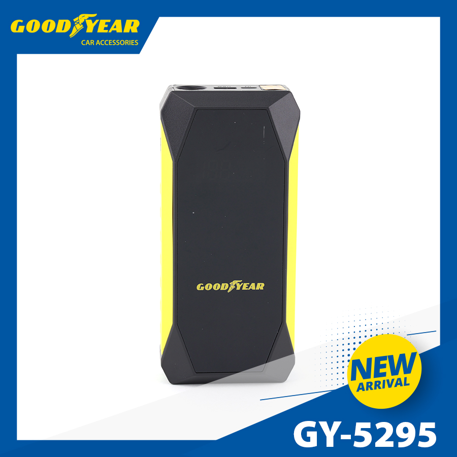 Bộ kích điện GOODYEAR GY-5295 12V 10000mAh - 500A - 37Wh - 2.5A mặt đồng hồ điện tử