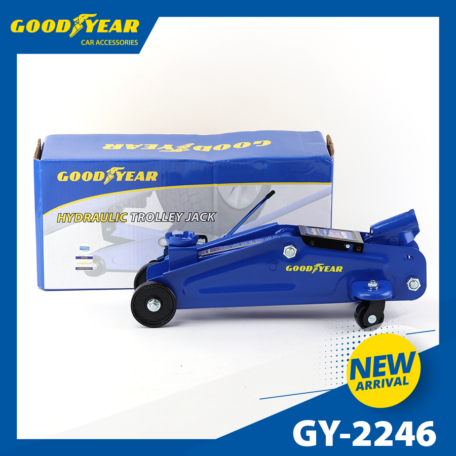 Con đội kéo cá sấu GOODYEAR GY-2246 2T có bánh xe kéo cao 125mm-300mm 卧顶