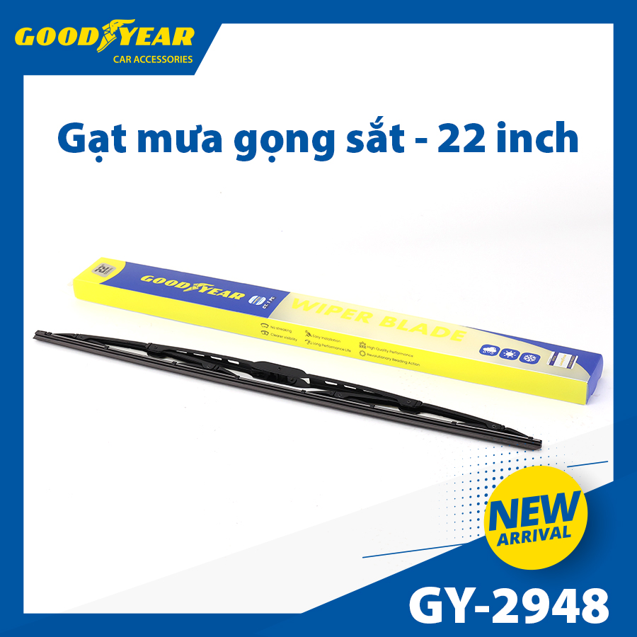 Gạt mưa gọng sắt GOODYEAR GY-2948 22"