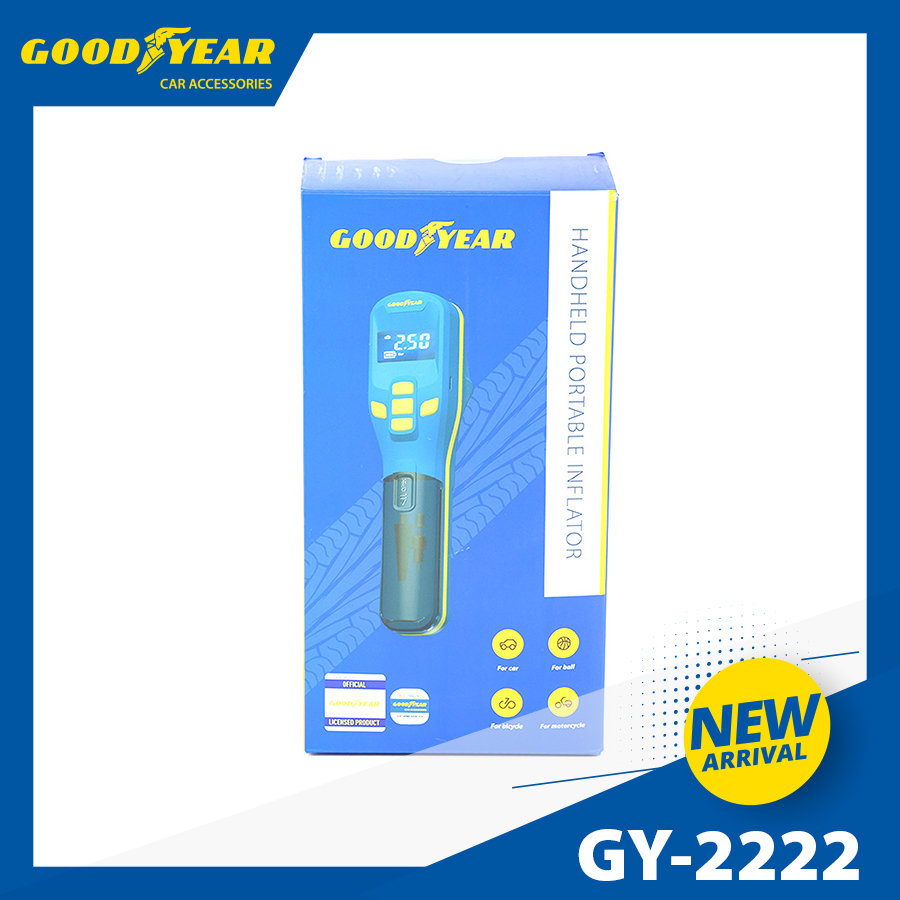 Máy bơm cầm tay không dây GOODYEAR GY-2222 2600mAh-150PSI-20L/min