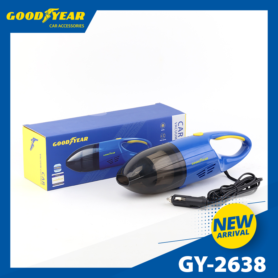 Máy hút bụi mini GOODYEAR GY-2638 12V 76.8W, 6100PA