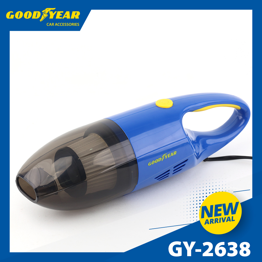 Máy hút bụi mini GOODYEAR GY-2638 12V 76.8W, 6100PA