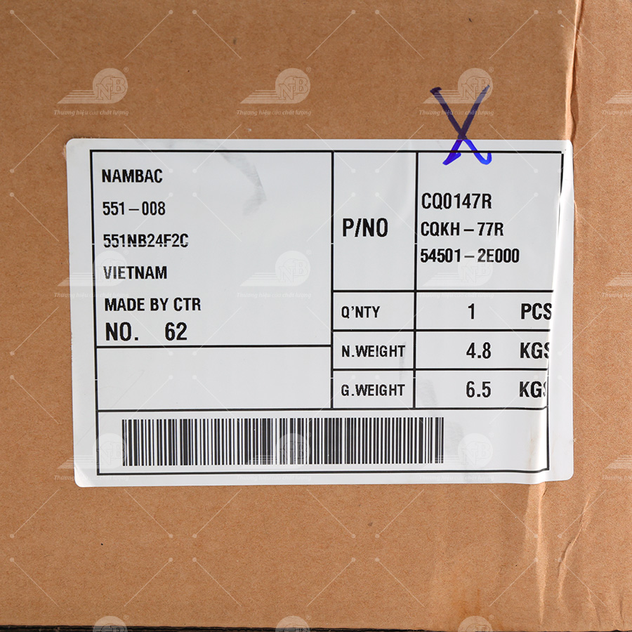 Rotuyn càng A dưới phải CQKH-77R