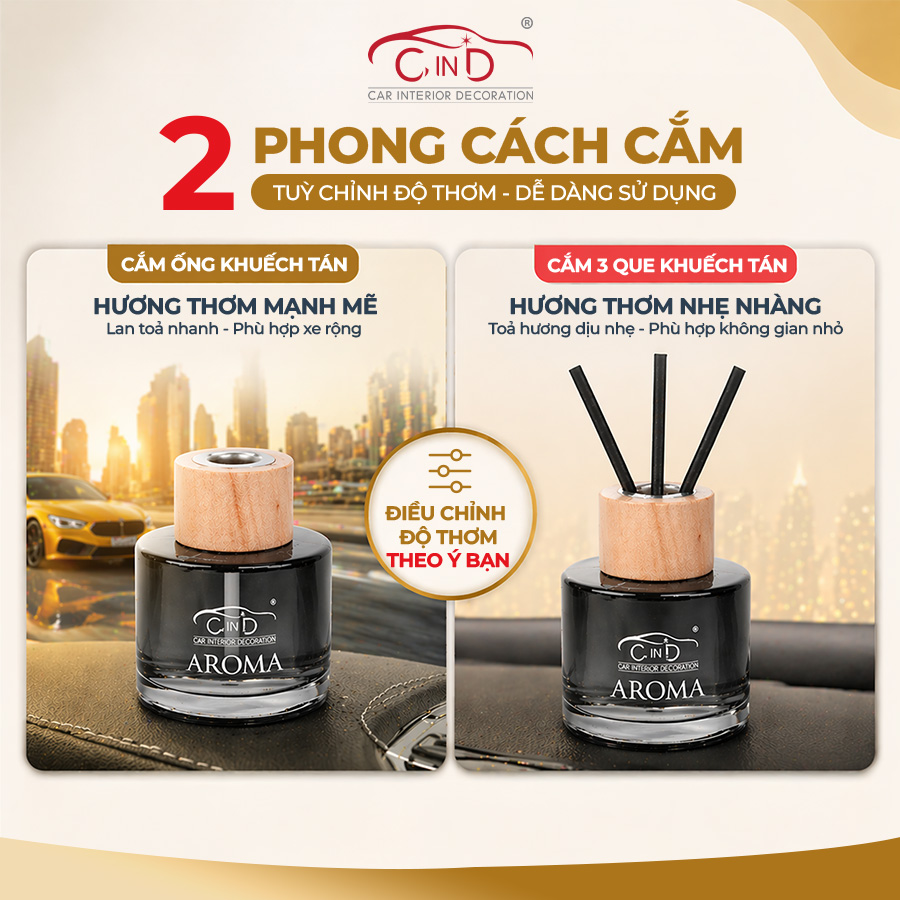 Dầu thơm khử mùi AROMA CIND CD-2503 BVL SCENT