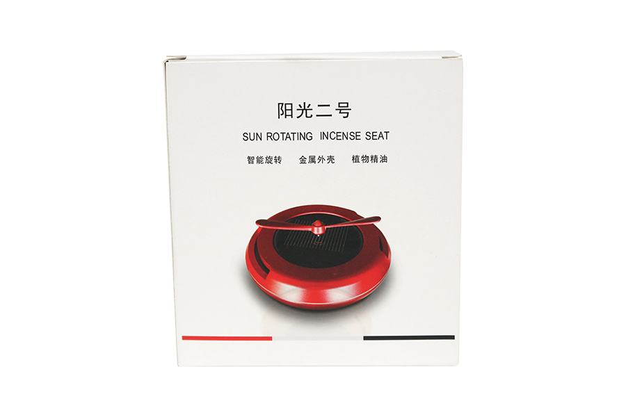 Sáp thơm Hợp kim size Lớn(cánh quạt xoay Nhỏ bằng năng lượng mặt trời) T002-15g đen 75mm