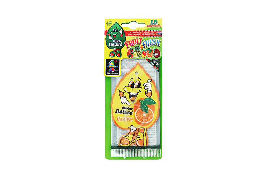 MISTER NATURE FRESH FRUIT
PAPER AIR FRESHENER 