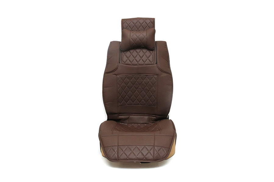 CAR SEAT CUSHION LSG-1301 BROWN (1set/7pcs)