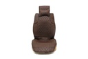 CAR SEAT CUSHION LSG-1301 BROWN (1set/7pcs)