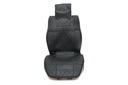 CAR SEAT CUSHION LSG-1301 BLACK (1set/7pcs)