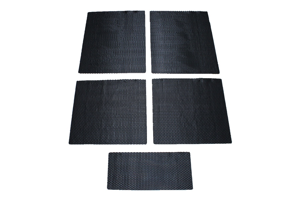 CAR MAT #015 BLACK 5PCS/SET