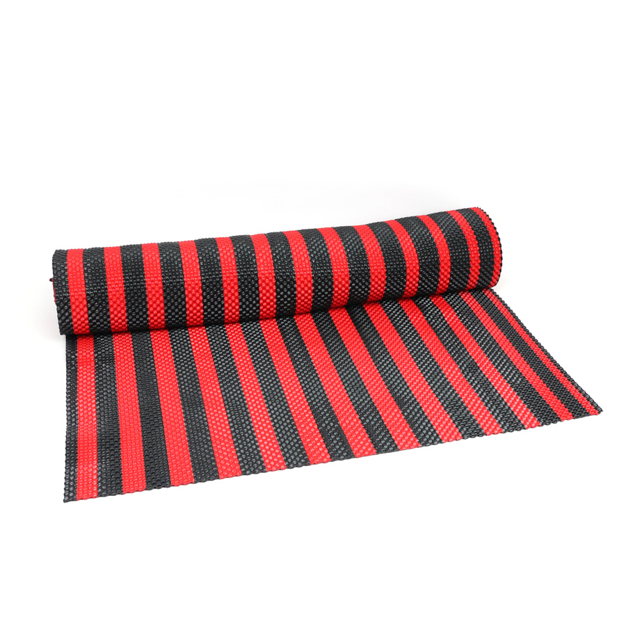 PVC CAR MATS HB003 (9M*1.2M) BLACK RED