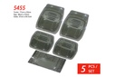 PLASTIC MAT PACKY PODA  5455-SMOKE 5PCS/1SET