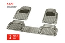 PLASTIC MAT PACKY PODA  6123-SMOKE  3PCS/1SET