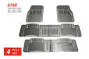 PLASTIC MAT PACKY PODA  6168-SMOKE  4PCS/1SET