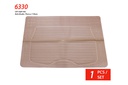 PLASTIC MAT PACKY PODA  6330-BEIGE  1PCS/1SET