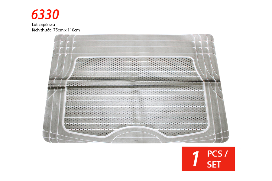 PLASTIC MAT PACKY PODA  6330-SMOKE  1PCS/1SET