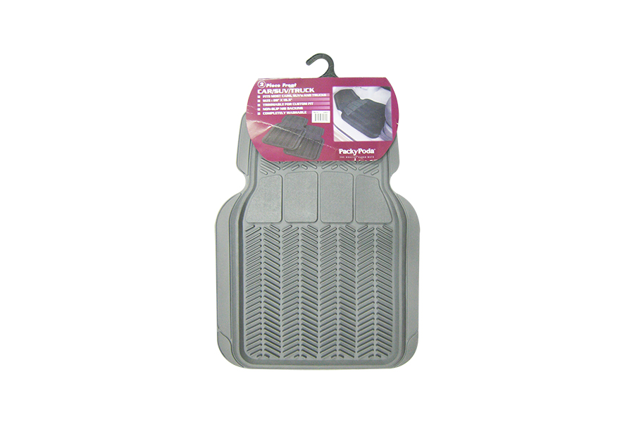 PLASTIC MAT PACKY PODA  6401-GREY  2PCS/1SET