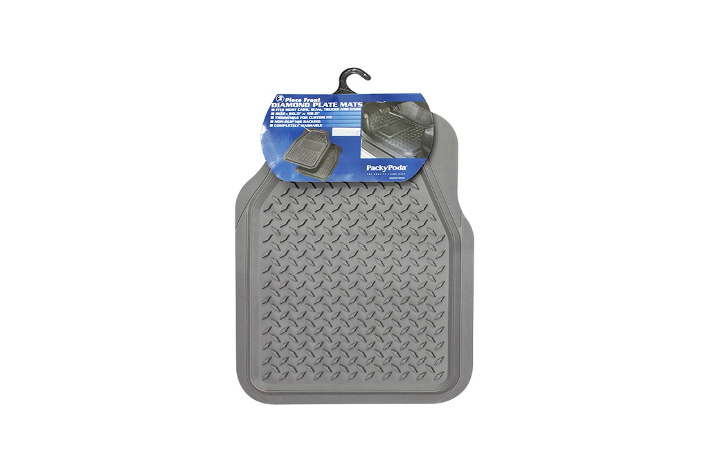 PLASTIC MAT PACKY PODA  6901-GREY 2PCS/1SET