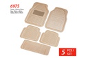 PLASTIC MAT PACKY PODA  6975-BEIGE 5PCS/1SET