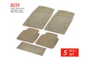 PLASTIC MAT PACKY PODA  8255-BEIGE 5PCS/1SET