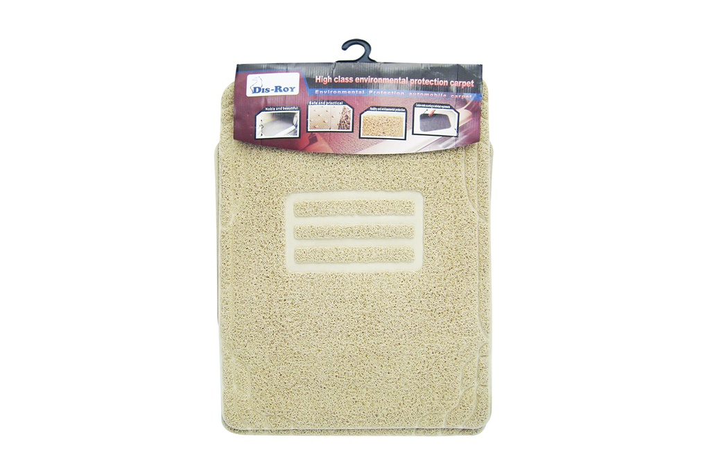 CAR MAT 1SET/5PCS beige