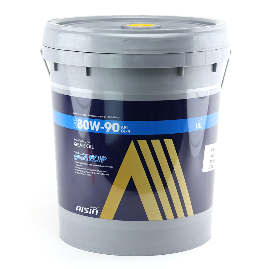 AISIN gearTECH+ Gear Oil GL-4 80W-90 18L Pail 