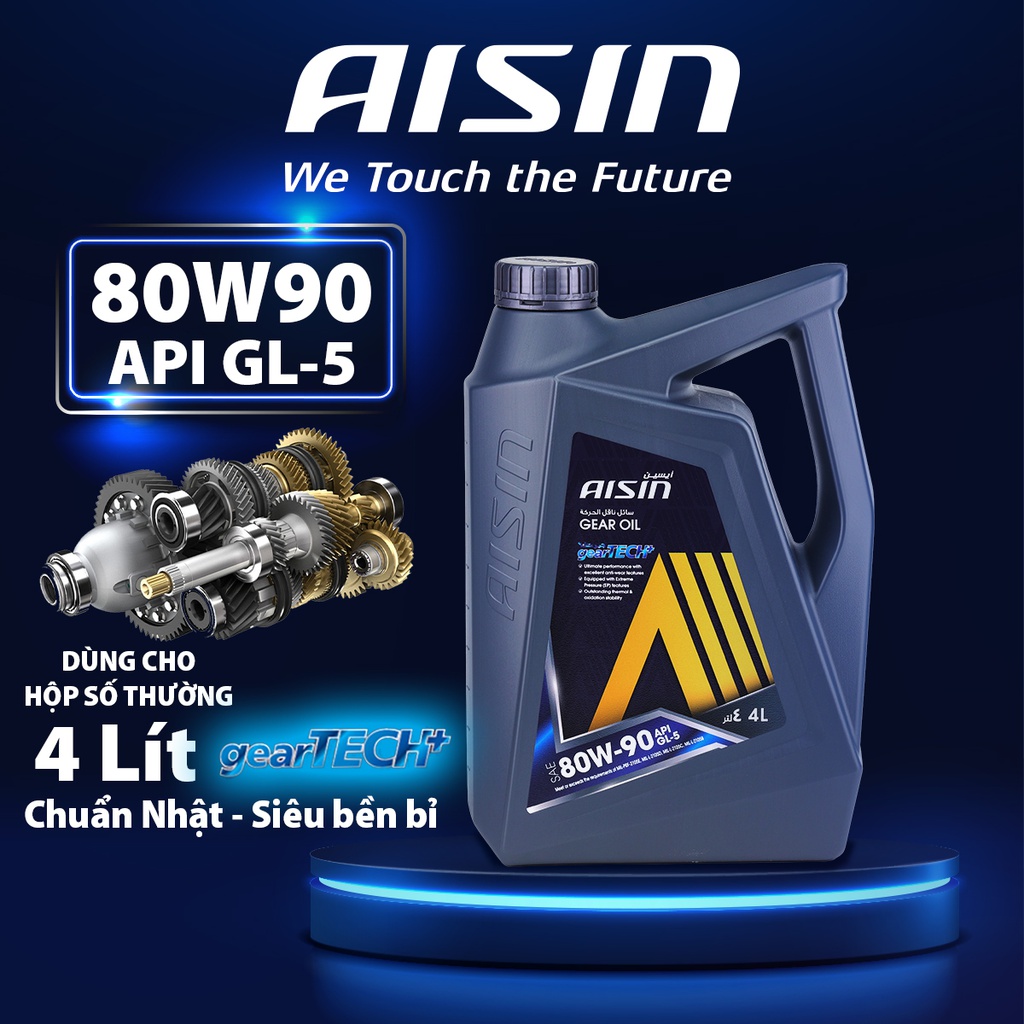 AISIN gearTECH+ Gear Oil GL-5 80W-90 