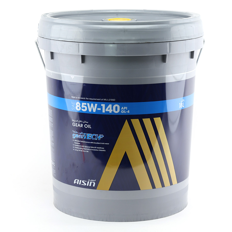 AISIN gearTECH+ Gear Oil GL-4 85W-140 18L Pail 