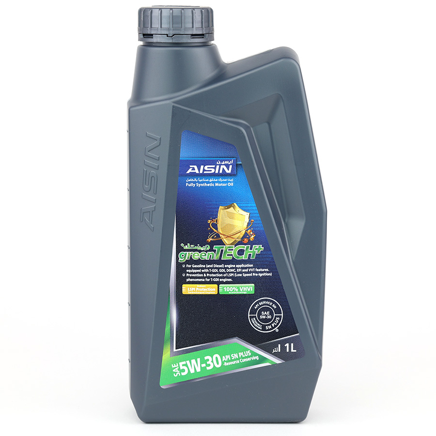 AISIN greenTECH+ Fully Synthetic Motor Oil 5W-30 SN PLUS 