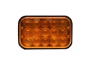 LED LAMP COVER JMJ-3F45-4D-Y 12-30V yellow