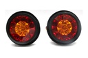 LED Lamp Viair VI-050-12V ₵ 132*36.5mm 2PCS/SET Red/yellow